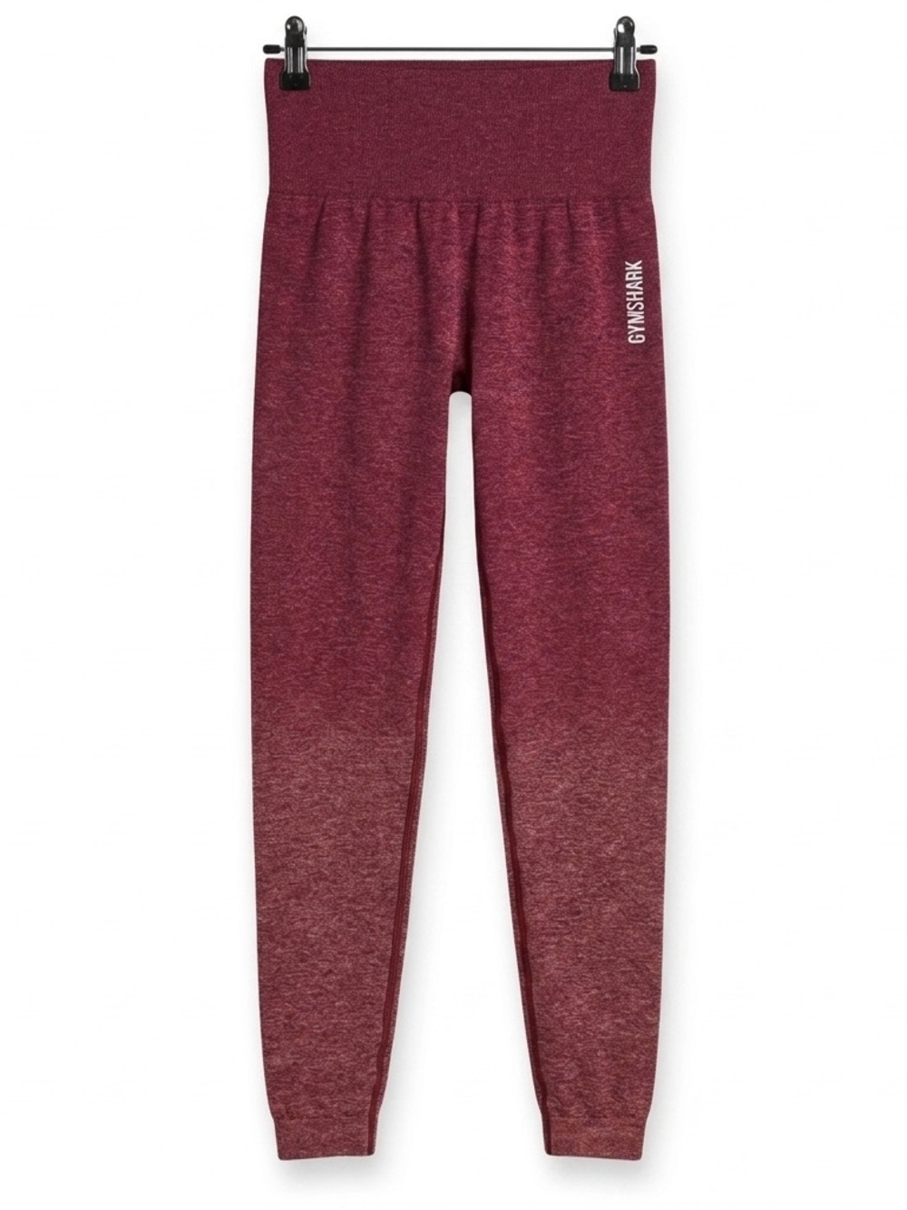 Gymshark Women’s Adapt Ombre Burgundy Leggings Size Small
